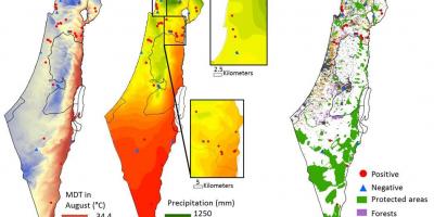 Mapi izraela klime