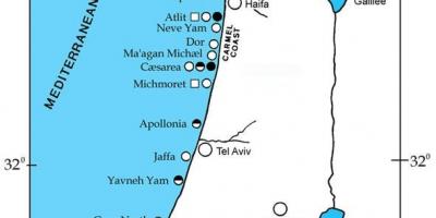 Mapi izraela luke
